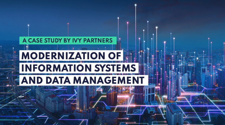 Modernization of information systems and data management